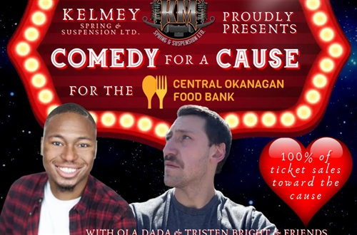 Comedy for A Cause for the Central Okanagan Food Bank