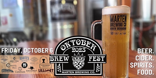 Oktober Brew Fest @ Marten Brewing