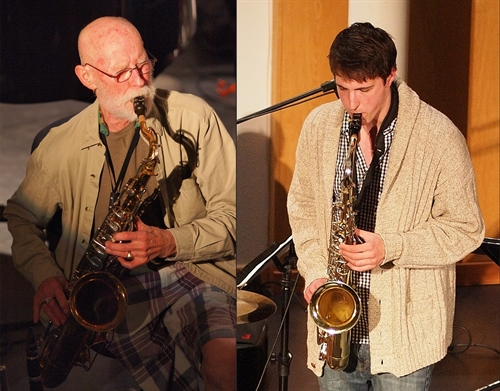 Sandy Cameron and Chris Petterson