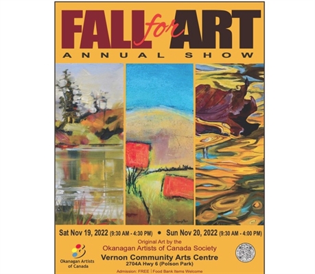 Fall for Art Show & Sale (Saturday & Sunday)