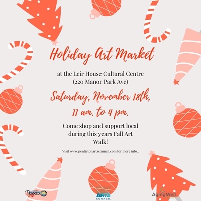 Holiday Art Market at the Leir House | iNFOnews.ca Holiday Art Market at the Leir House