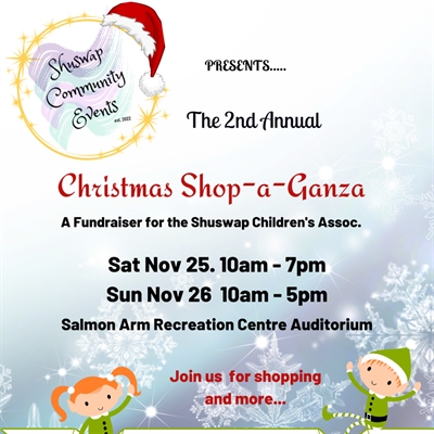 Christmas Shop-a-Ganza (Saturday & Sunday)