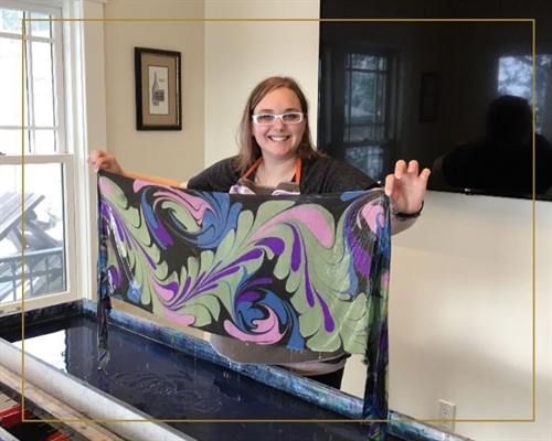Sip and Dip Water Marbling Workshop | iNFOnews.ca Sip and Dip Water Marbling Workshop