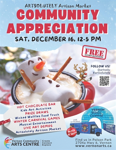 ARTSOLUTELY Artisan Market and Fundraiser Community Appreciation Day | iNFOnews.ca ARTSOLUTELY Artisan Market and Fundraiser Community Appreciation Day