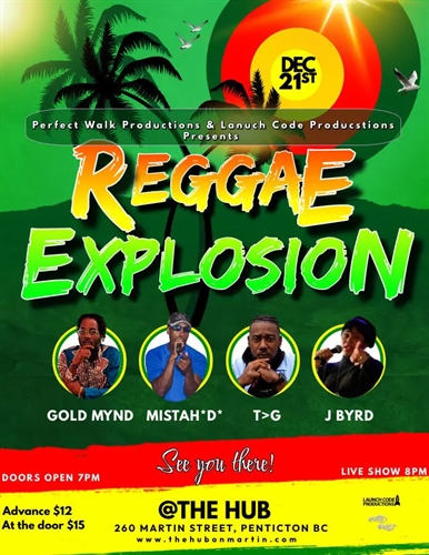 Reggae Explosion at The Hub