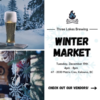 Three Lakes Brewing Winter Market
