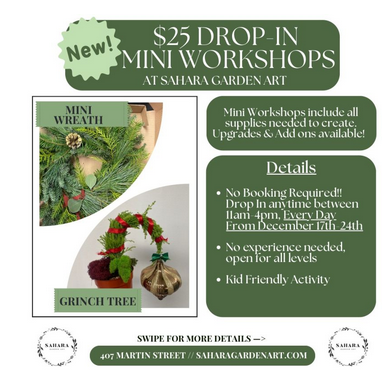 Drop-in Mini Planting Workshop at Sahara Garden Art Co.