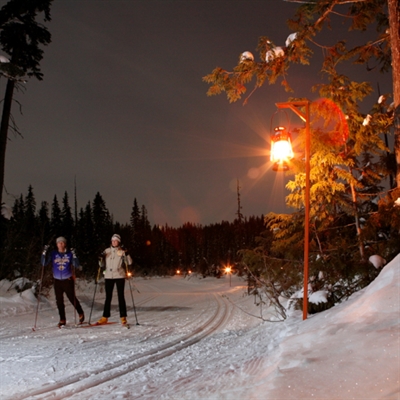 Larch Hills Lantern Ski