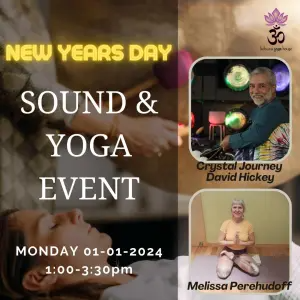 New Years Day Sound & Yoga event