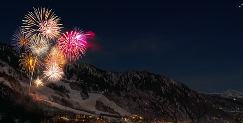 Saturday Fireworks in Big White!