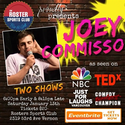 Joey Commisso – Comedy Night