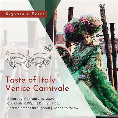 Taste Of Italy Venice Carnivale