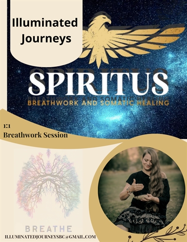 Illuminated Journeys 1:1 BreathWork or Energy Medicine Session