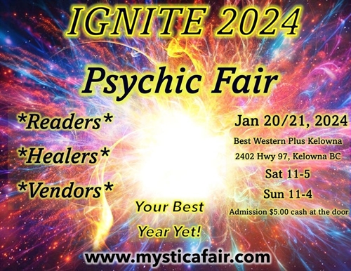 Ignite 2024 – Kelowna Physic Fair (Saturday & Sunday)