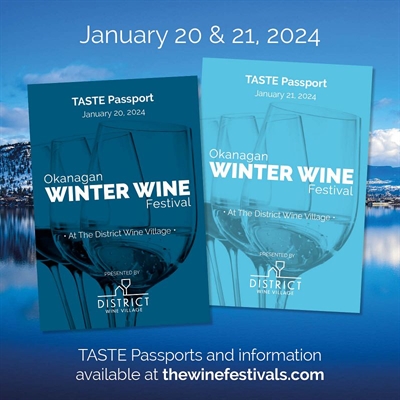 Okanagan Winter Wine Festival- Winter SIPS- South (Saturday & Sunday)