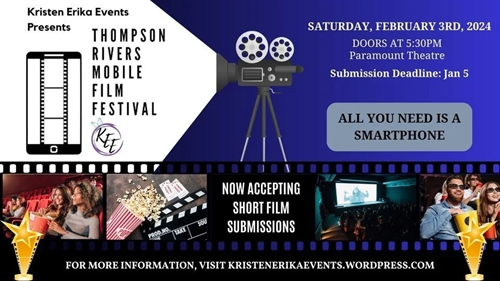 Thompson Rivers Mobile Film Festival | iNFOnews.ca Thompson Rivers Mobile Film Festival