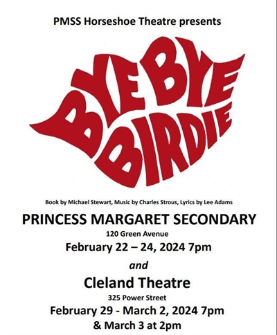PMSS Horseshoe Theatre Presents Bye Bye Birdie (Thursday to Sunday)