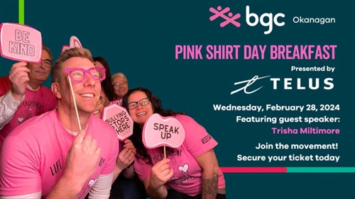 Pink Shirt Day Breakfast 2024