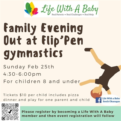 Family Evening Out at Flip’PEN Gymnastics – Penticton