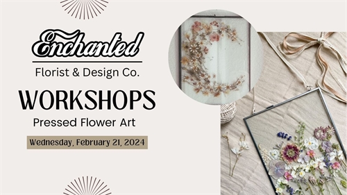 Pressed Flower Art Workshop