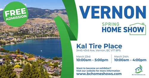 Vernon Spring Home Show (Sat & Sun)