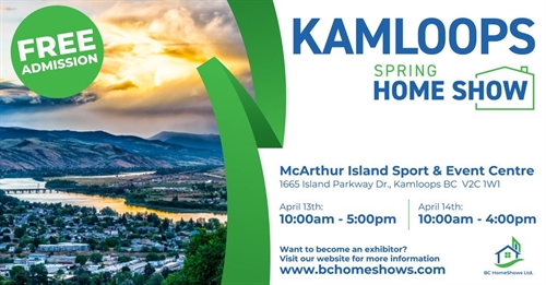 Kamloops Spring Homeshow 2024 (Sat-Sun)