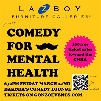 La-Z-Boy Galleries presents Comedy for the Mental Health for the CMHA | iNFOnews.ca La-Z-Boy Galleries presents Comedy for the Mental Health for the CMHA