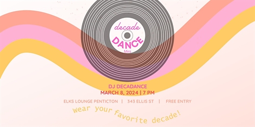 Decade Dance Mini at the Elk’s Lounge