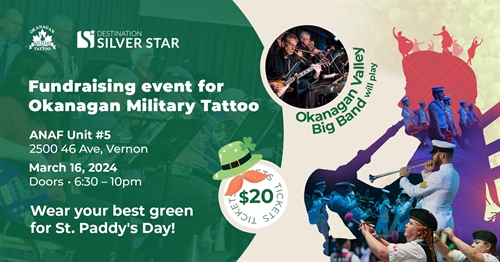 Okanagan Valley Big Band Fundraiser for Okanagan Military Tattoo Society