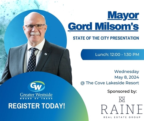 Mayor Milsom’s State of the City Presentation & Lunch