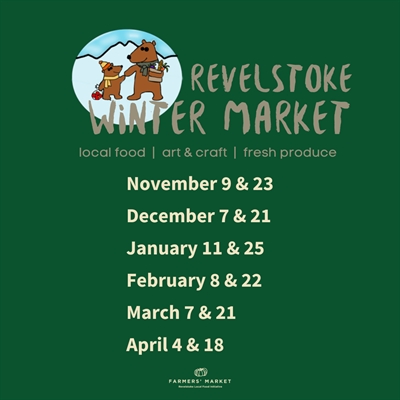 Revelstoke Winter Market (Every Second Thursday)
