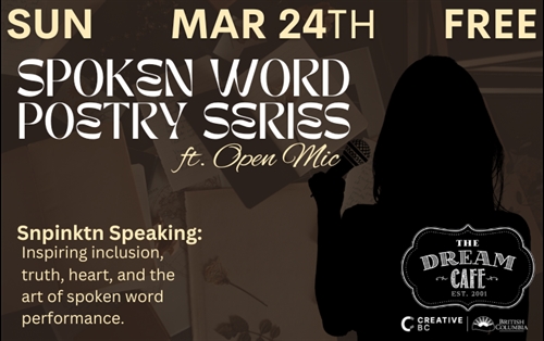 Snpinktn Speaking at the Dream Cafe