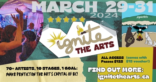 Ignite The Arts Festival Weekend (Mar 29 – 31)