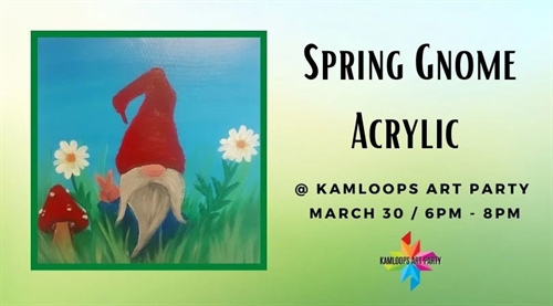 Spring Gnome Acrylic