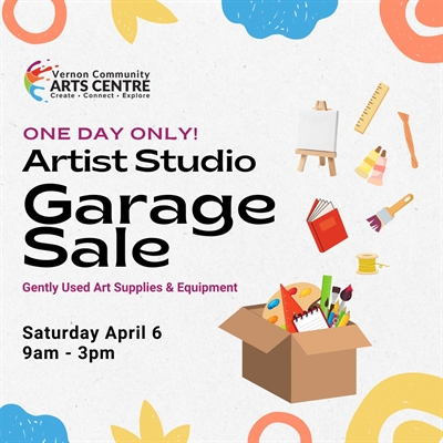 VCAC Artist Studio Garage Sale