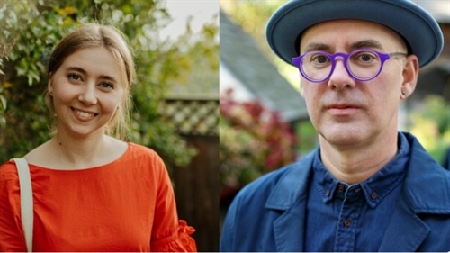 Valley Voices Vernon Reading with Poets Clare Thiessen & Michael V. Smith