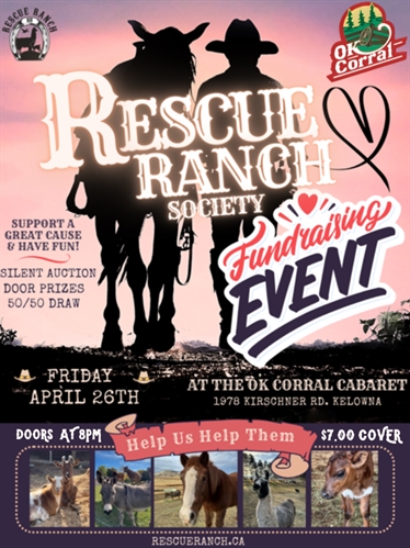 Rescue Ranch Society Fundraising Event
