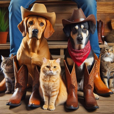 Boots and Hats for Dogs and Cats
