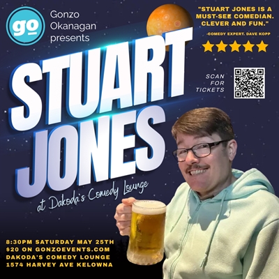 Stuart Jones presented by Gonzo Okanagan