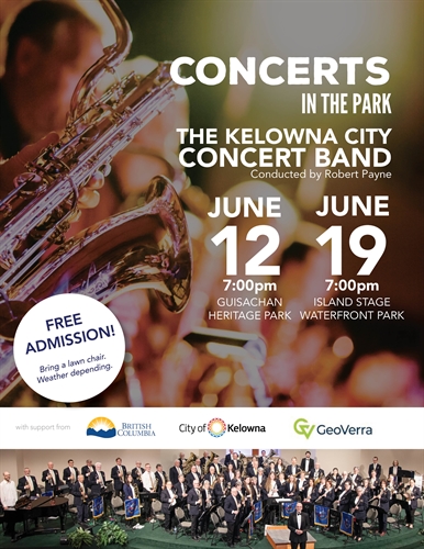 Free Concert in the Park – Kelowna City Concert Band