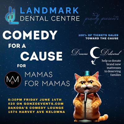 Comedy for a Cause for Mamas for Mamas presented by Landmark Dental