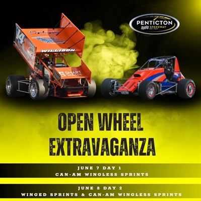 Open Wheel Extravaganza Can-Am Wingless Sprints (Friday & Saturday)