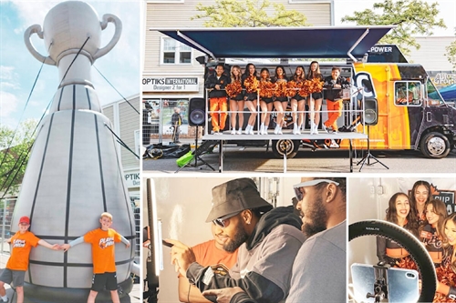 Grey Cup Tour Truck comes to Vernon!