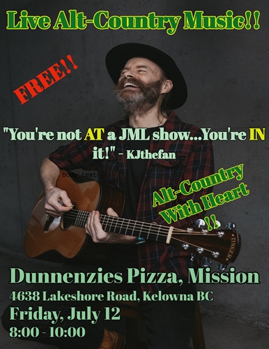 Live! Great Alt-Country Music with John Michael Lind