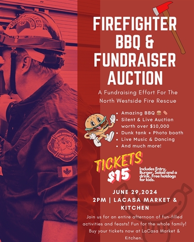 Firefighter BBQ & Fundraiser Auctio