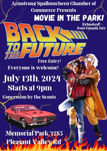 Movie in the Park – Back to the Future (Armstrong)