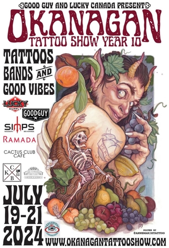 Okanagan Tattoo Show (Friday to Sunday)