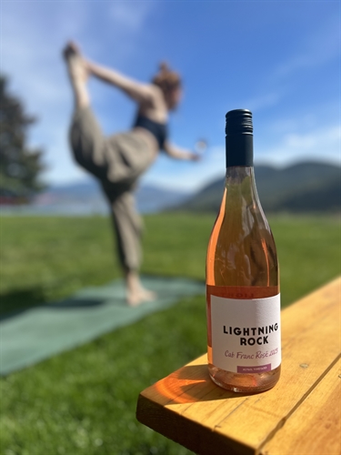 Yoga at Lightning Rock Winery