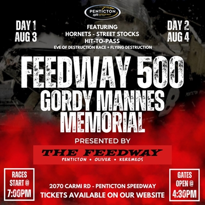 Feedway 500 Gordy Mannes Memorial (Saturday & Sunday)