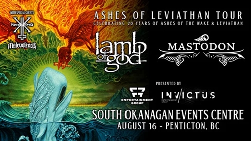 Lamb of God & Mastodon at the SOEC